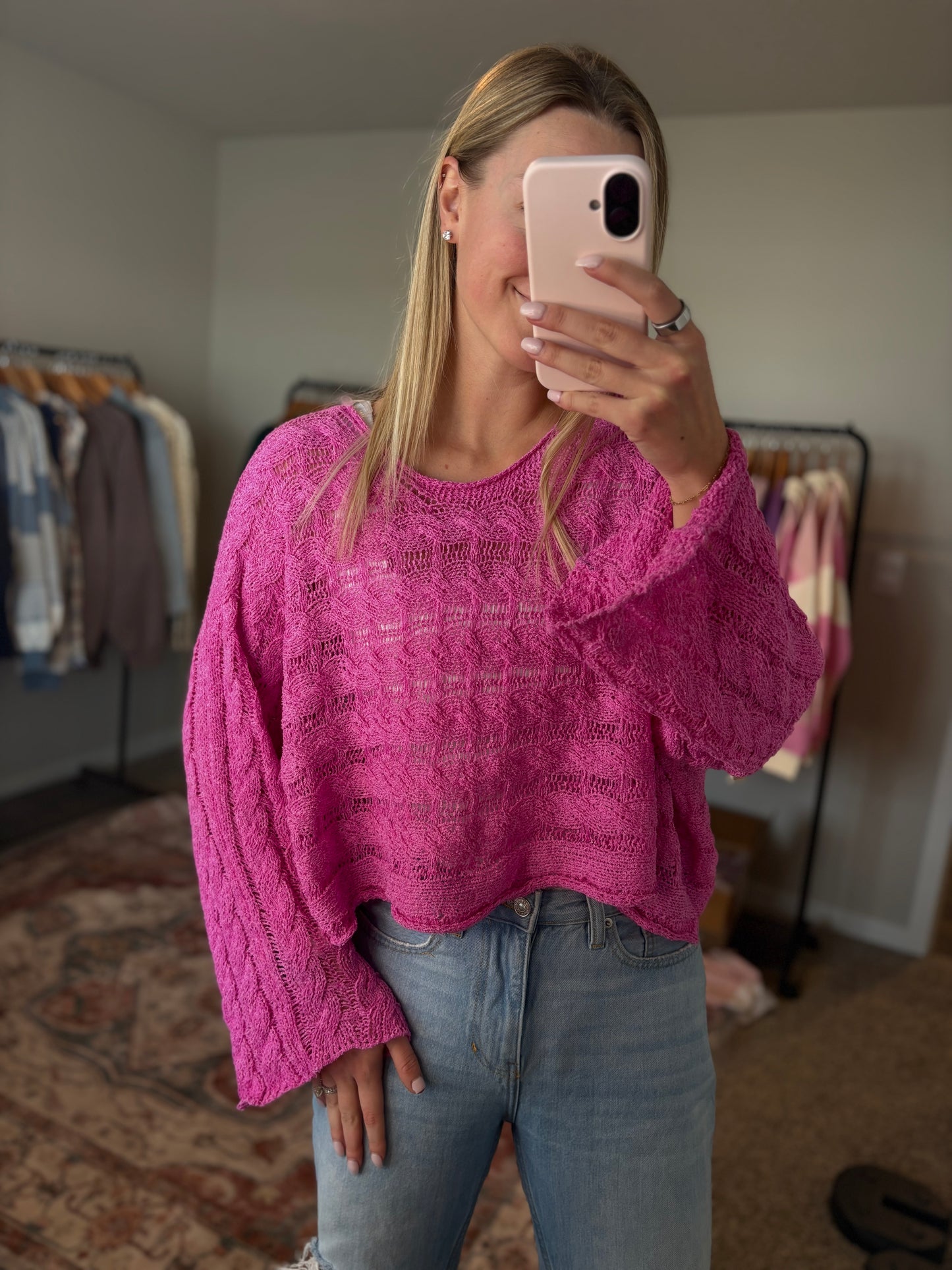 Berry Pink Sweater