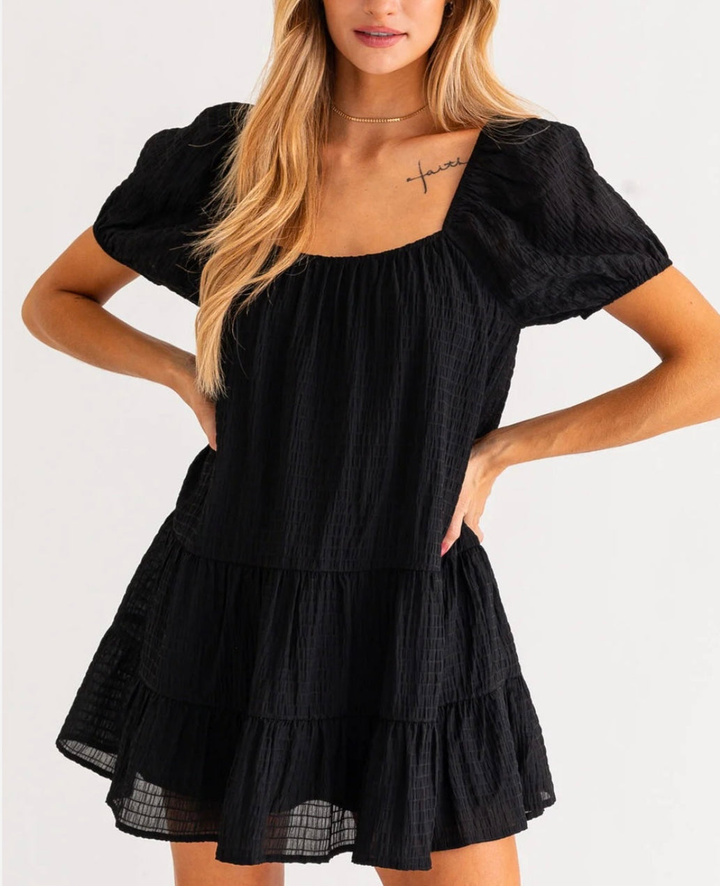 Black Mini Dress