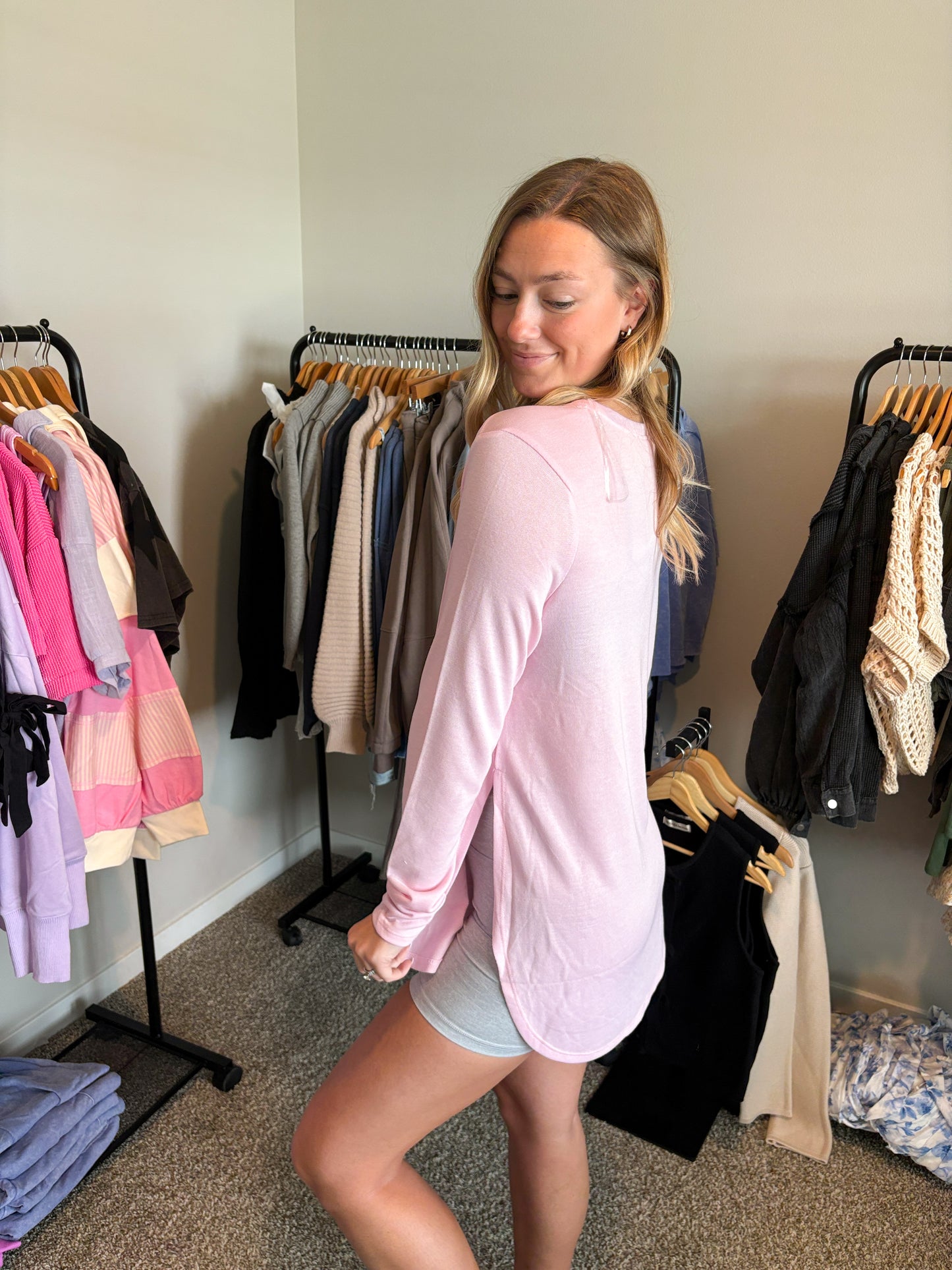 Cool Pink Long Sleeve