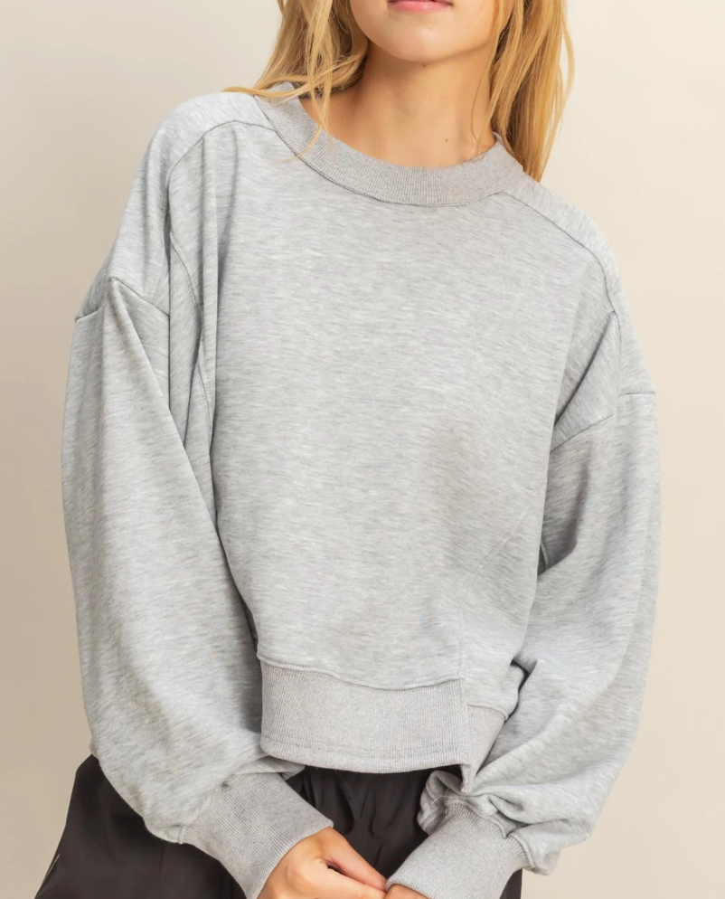 Grey Crewneck
