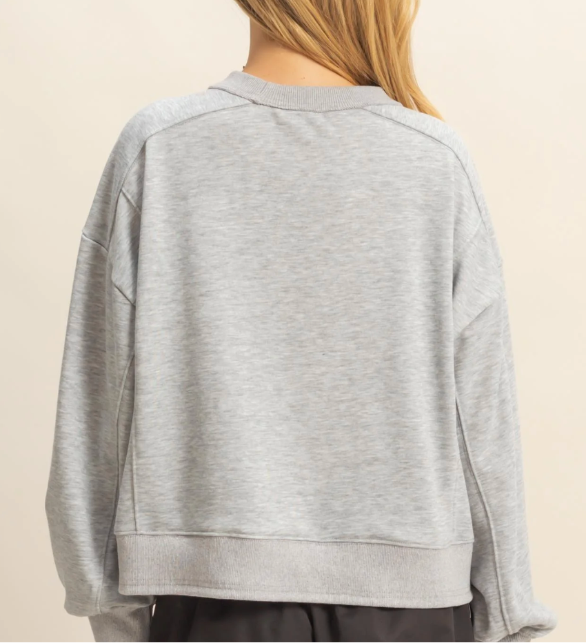 Grey Crewneck