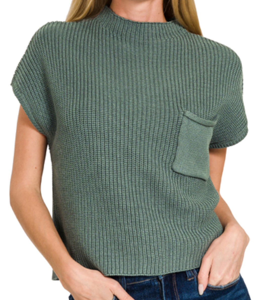 Mock Neck Sweater