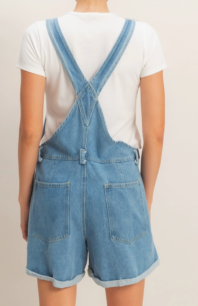 Denim Overalls