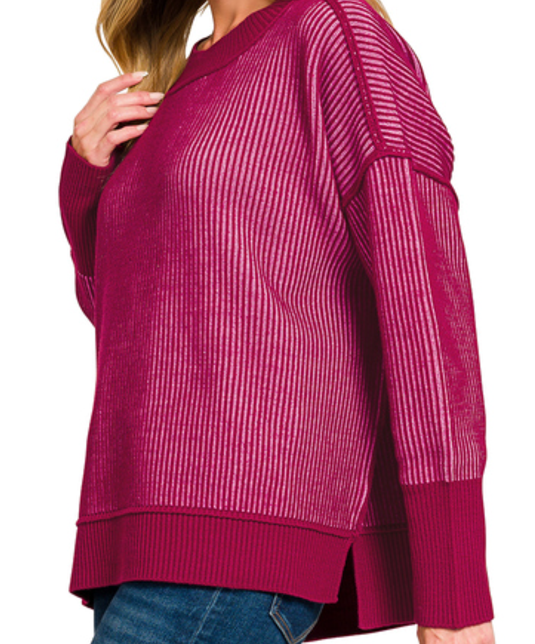 Two-tone Sweater