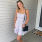 Lavender Floral Dress