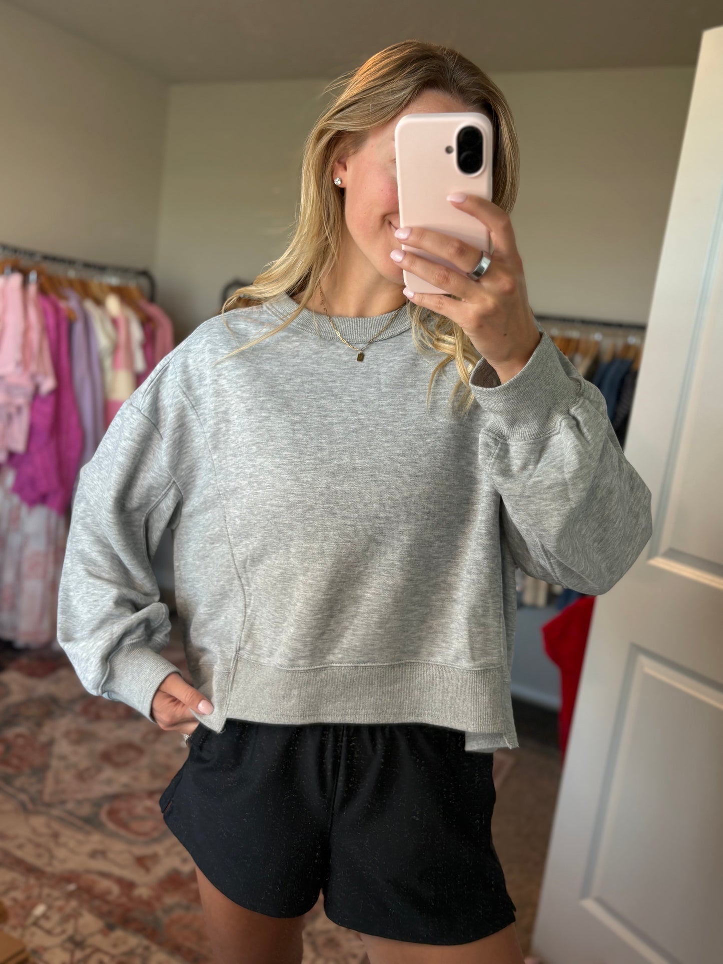 Grey Crewneck
