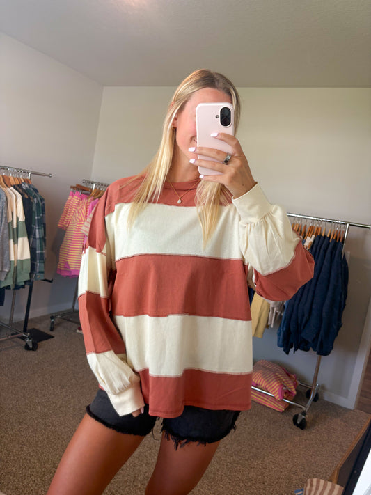 Contrast Panel Shirt