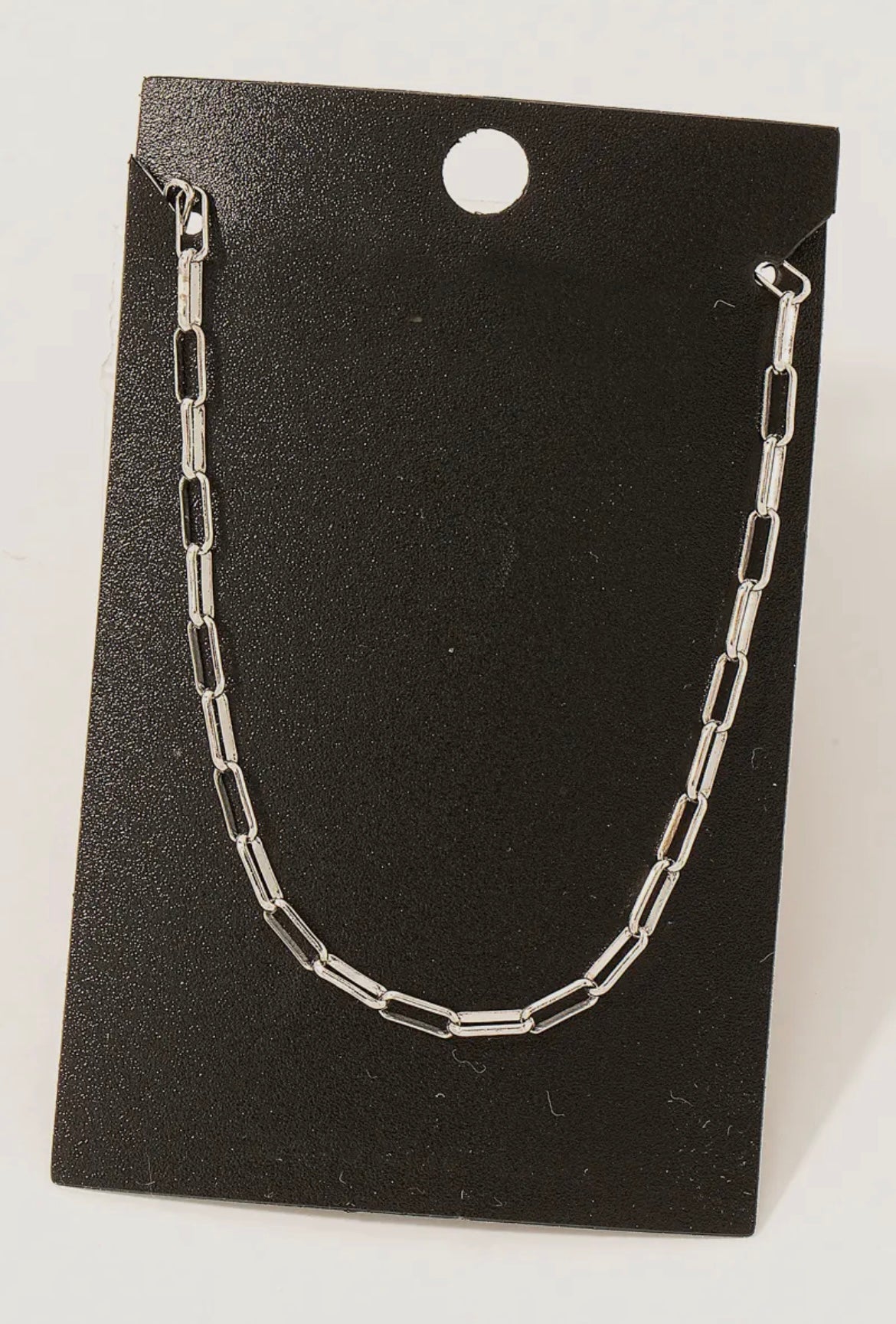 Rectangle Chain Link Necklace