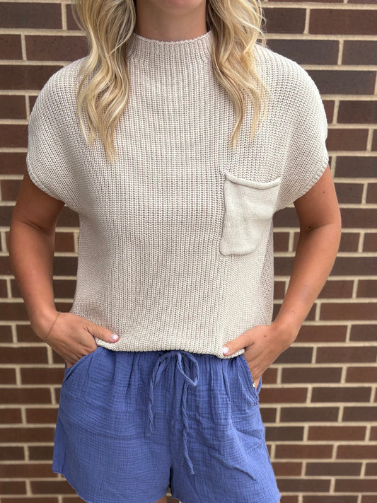 Mock Neck Sweater