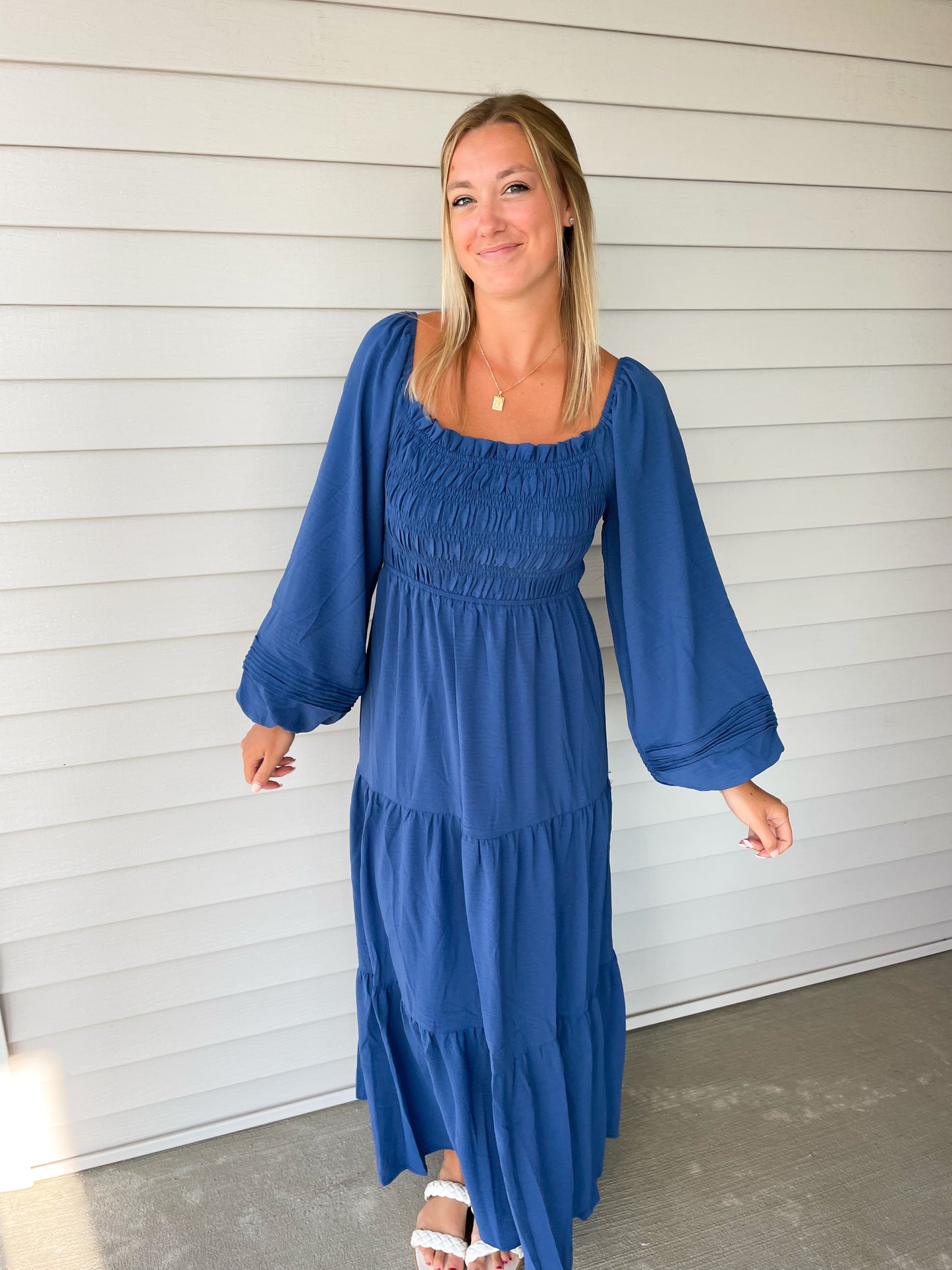 Navy Maxi Dress