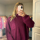 Plum Sweater