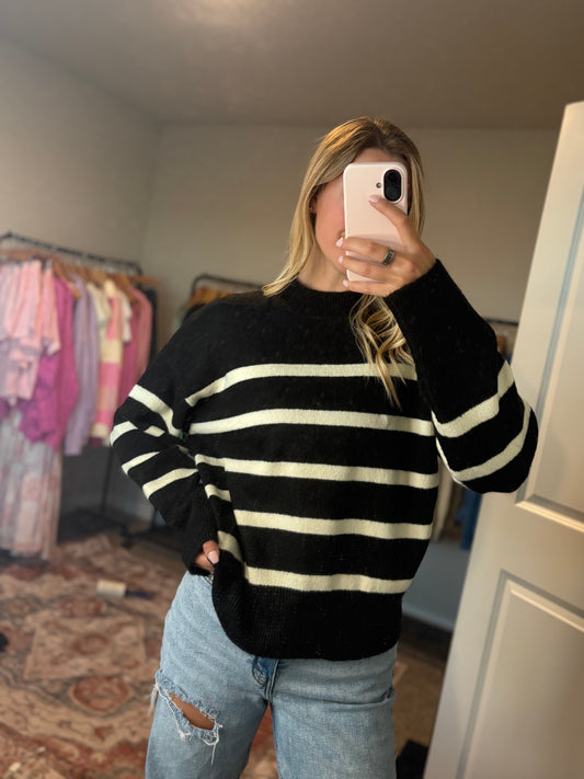 Stripe sweater