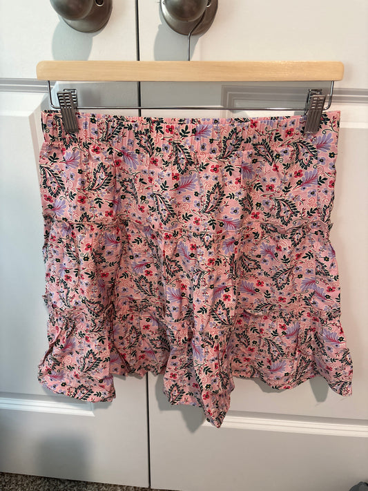 Pink Paisley Skirt