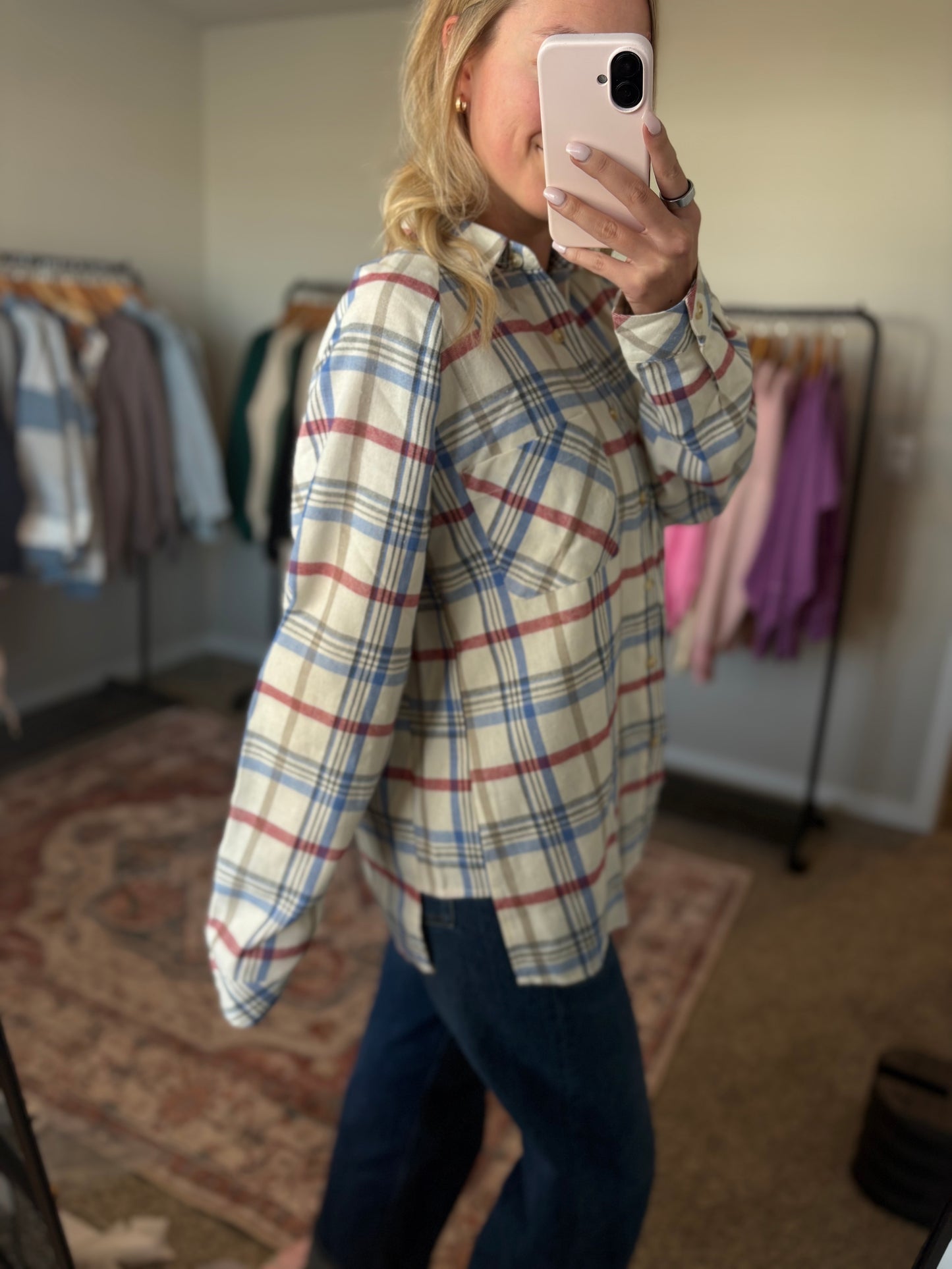 Plaid Flannel Shirt