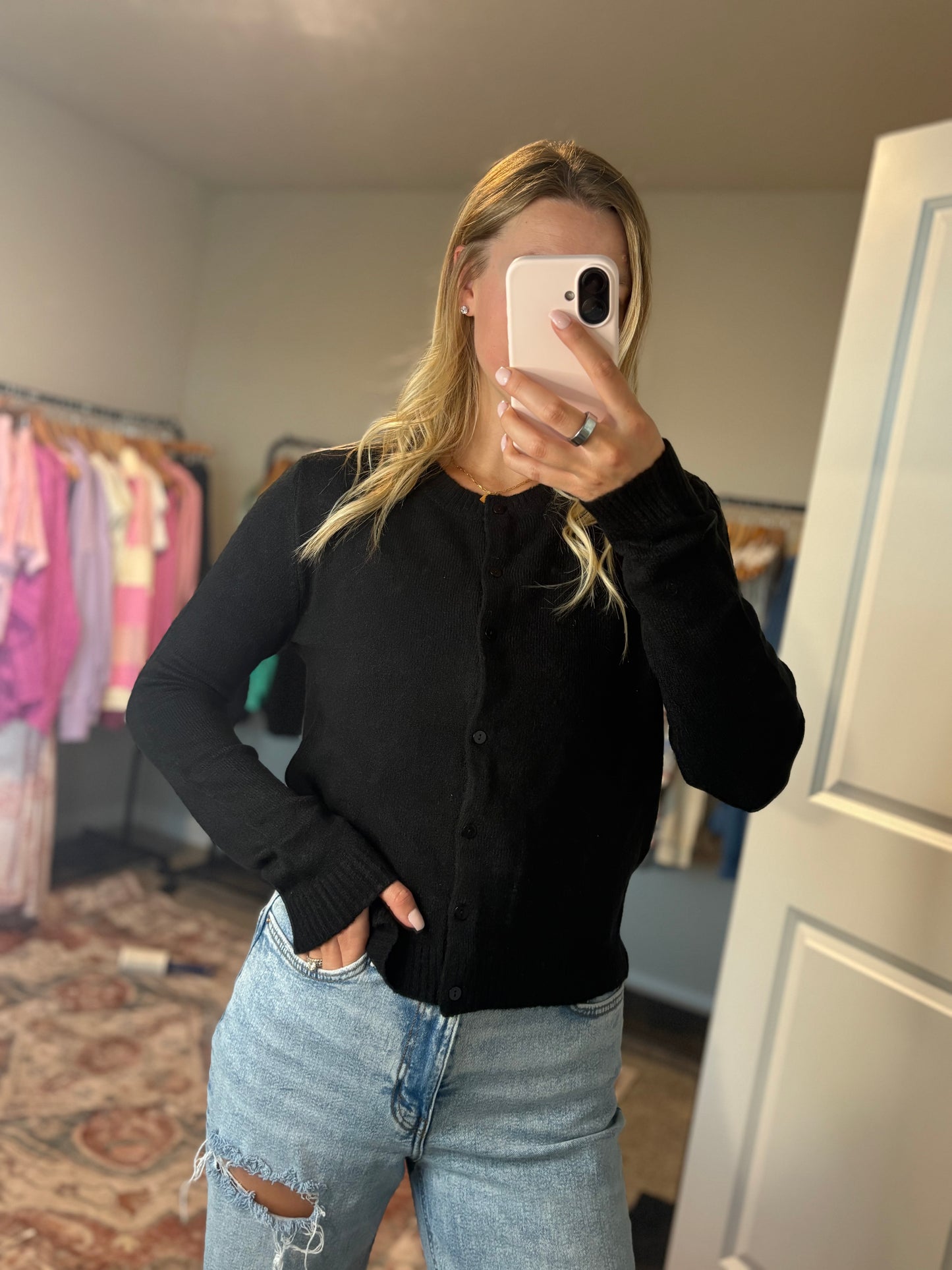 Black Cardigan