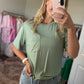 Sage Green Pocket Tee