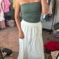 White Eyelet Skirt