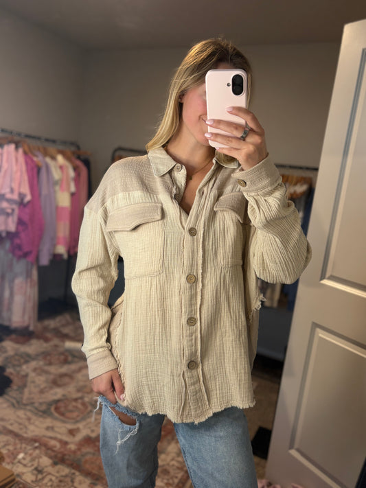 Mineral Gauze Jacket