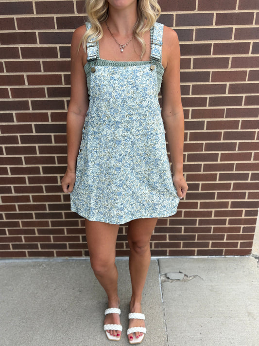 Floral Overall Dress