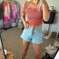 Floral Smocked Top