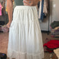 White Eyelet Skirt