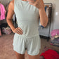 Stripe Tank & Shorts Set