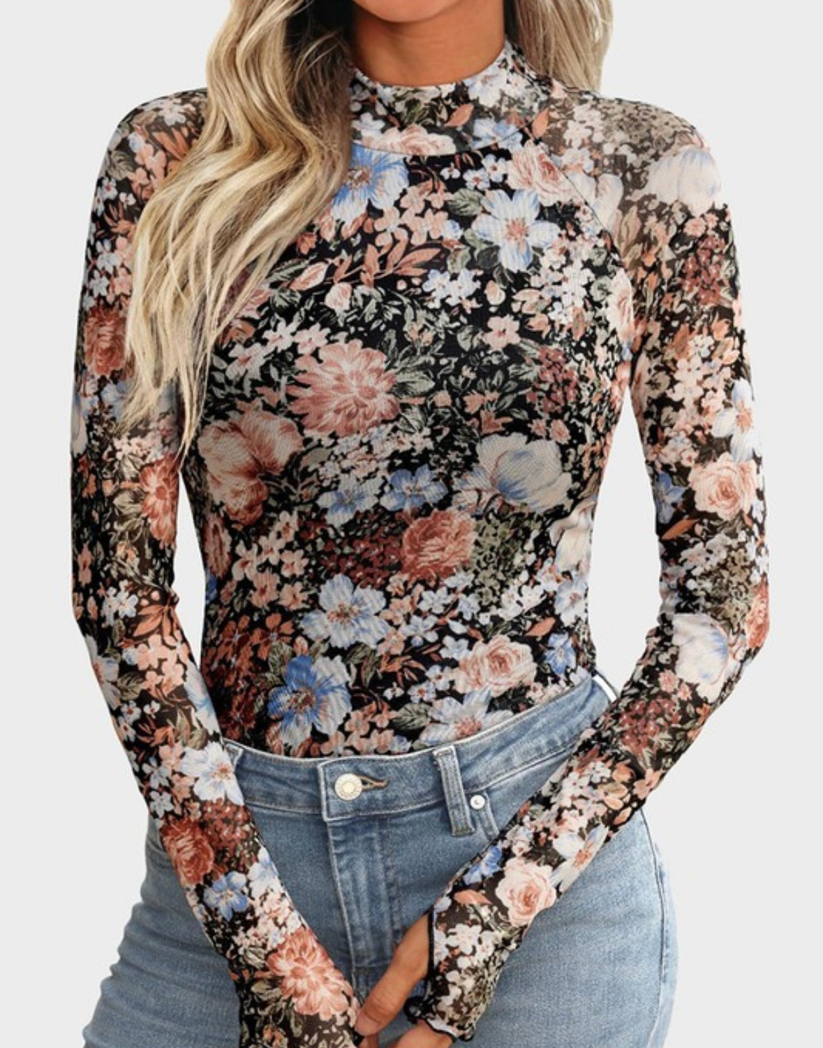 Vintage Floral Top