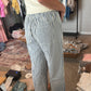 Navy Stripe Pants
