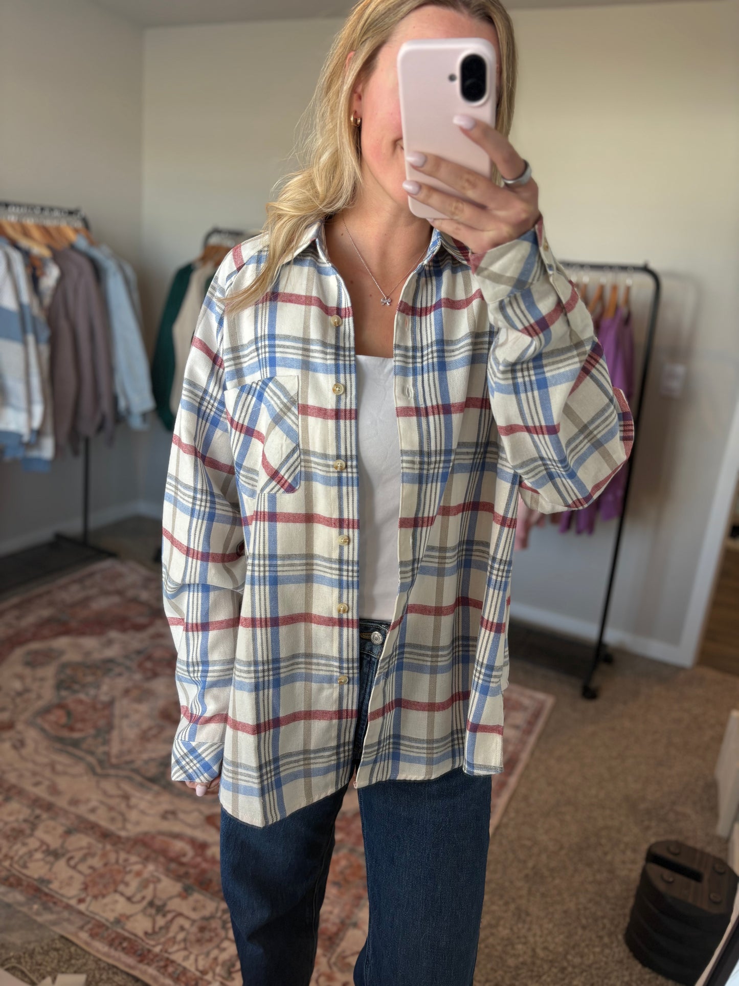 Plaid Flannel Shirt