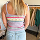 Lavender Crochet Tank