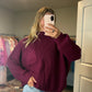 Plum Sweater