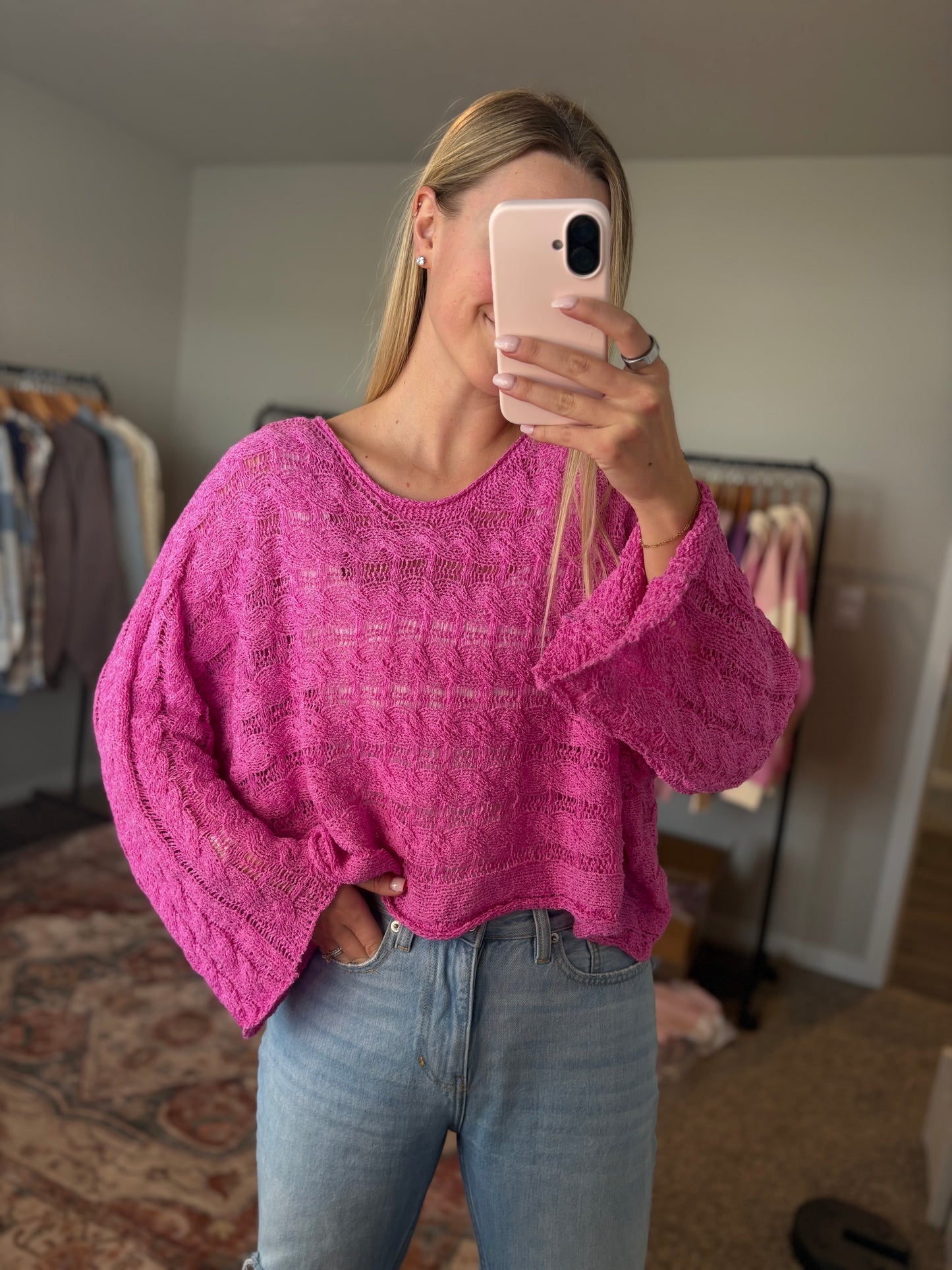 Berry Pink Sweater