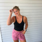 Black Cropped Tank