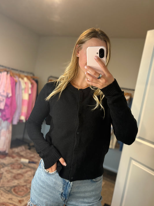 Black Cardigan