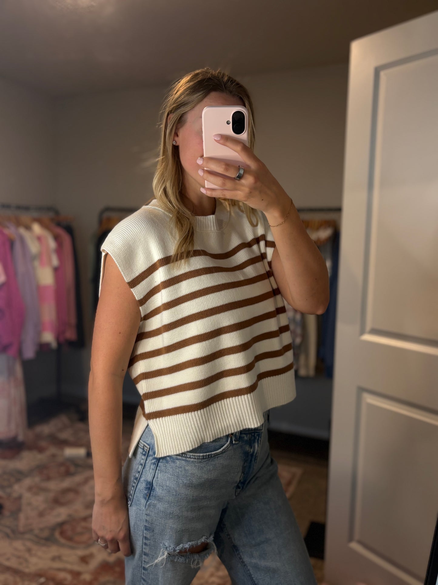 Mocha Sweater Vest