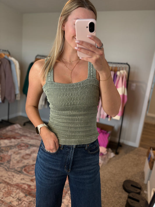 Seamless Washed Tank