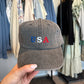 USA Charcoal Hat