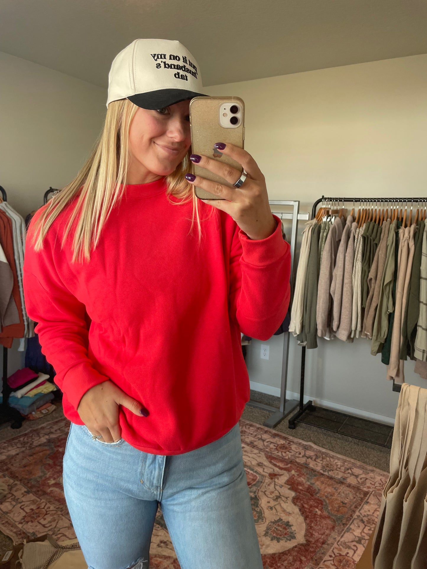 Red Crewneck