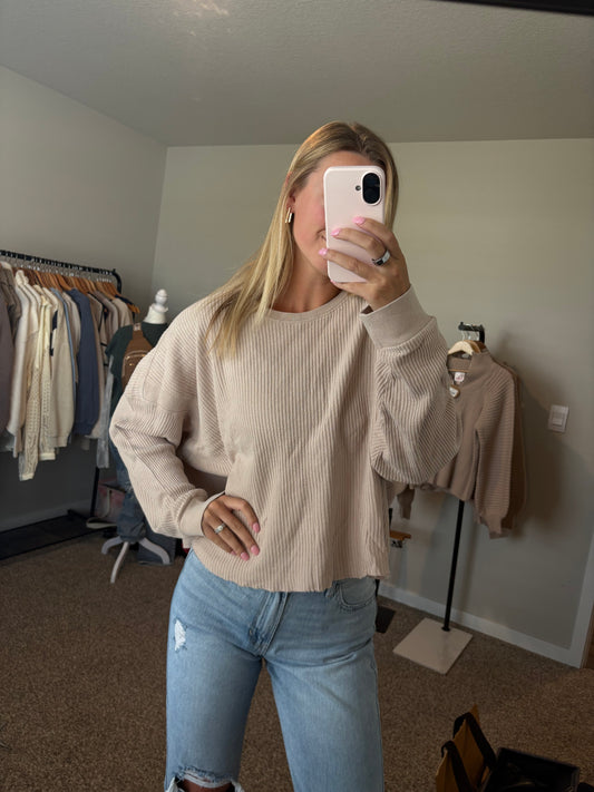 Open Knit Top