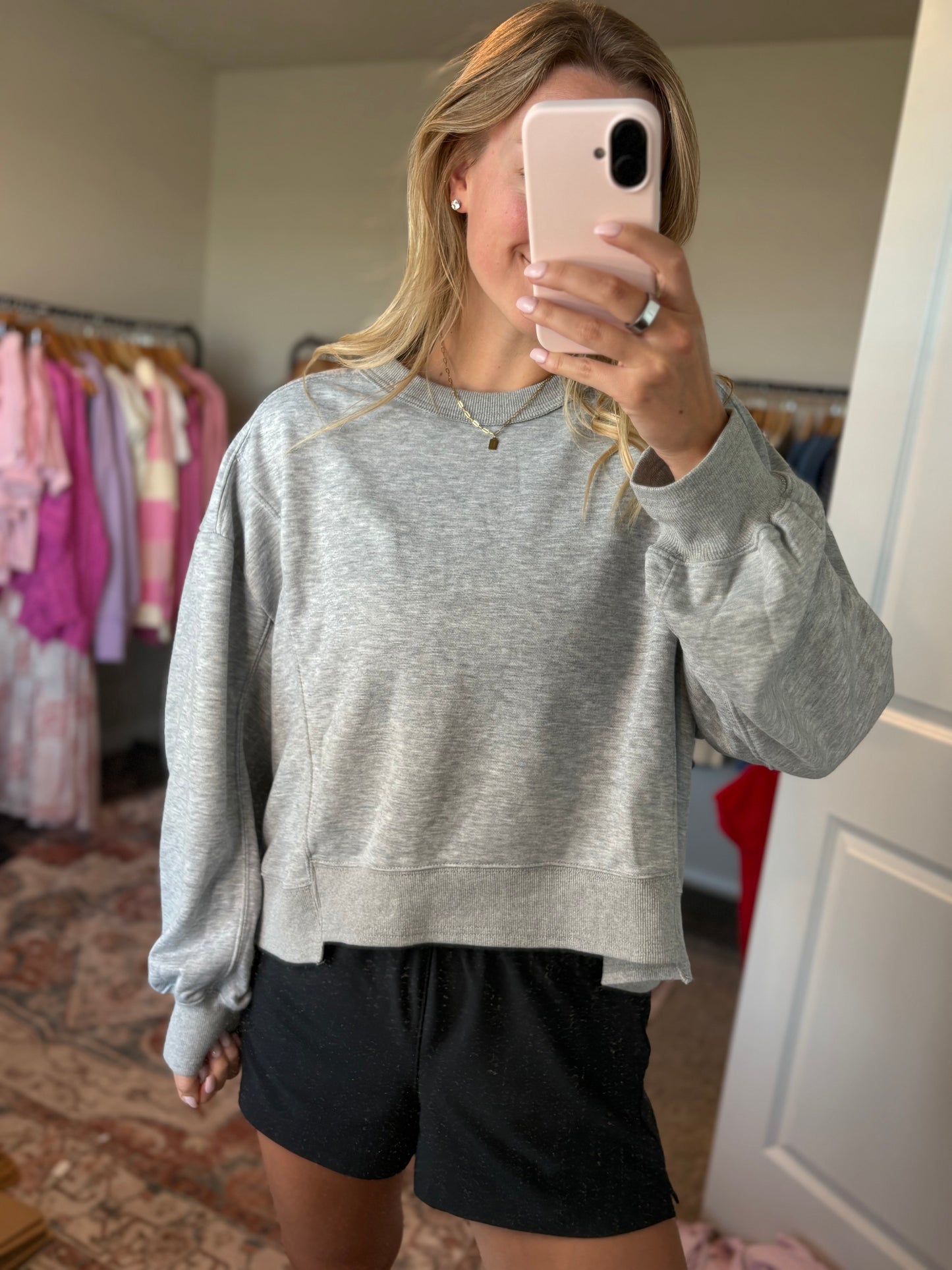 Grey Crewneck