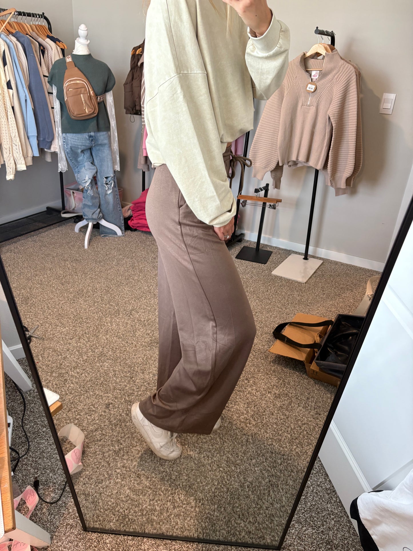 Flowy Mocha Pants