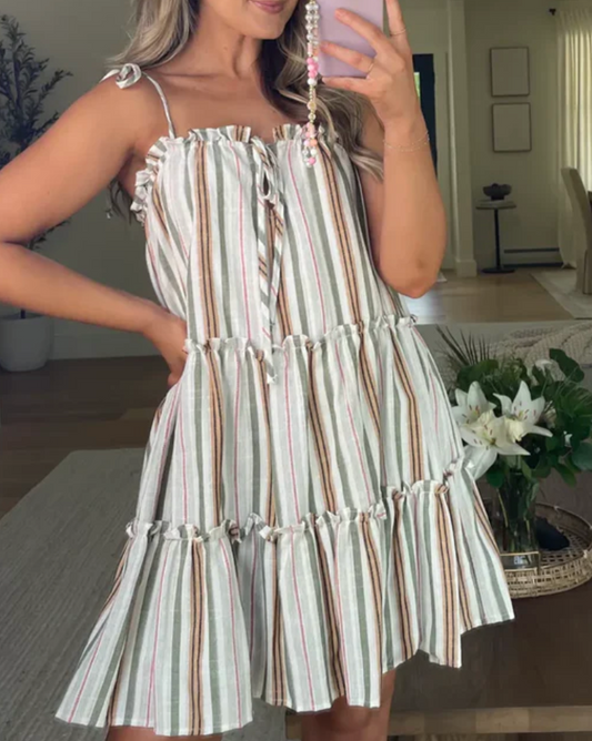 Ruffle Mini Dress