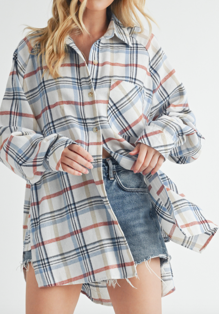 Plaid Flannel Shirt