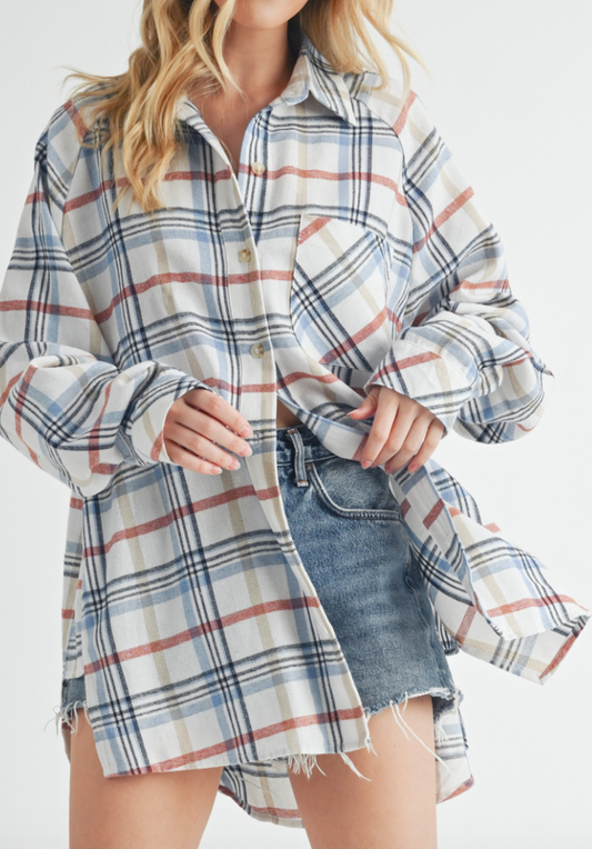 Plaid Flannel Shirt