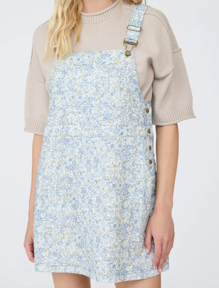 Floral Overall Dress