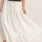White Eyelet Skirt
