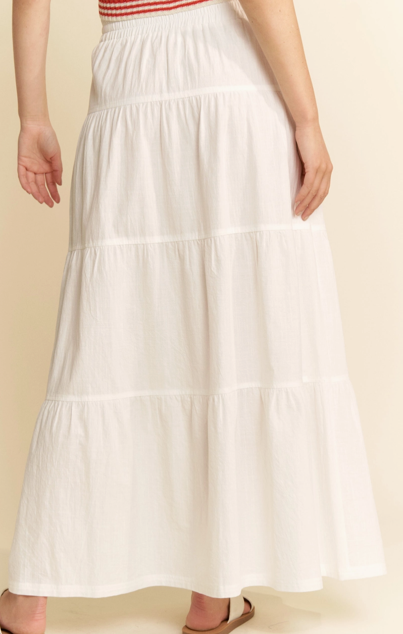 Linen Maxi Skirt