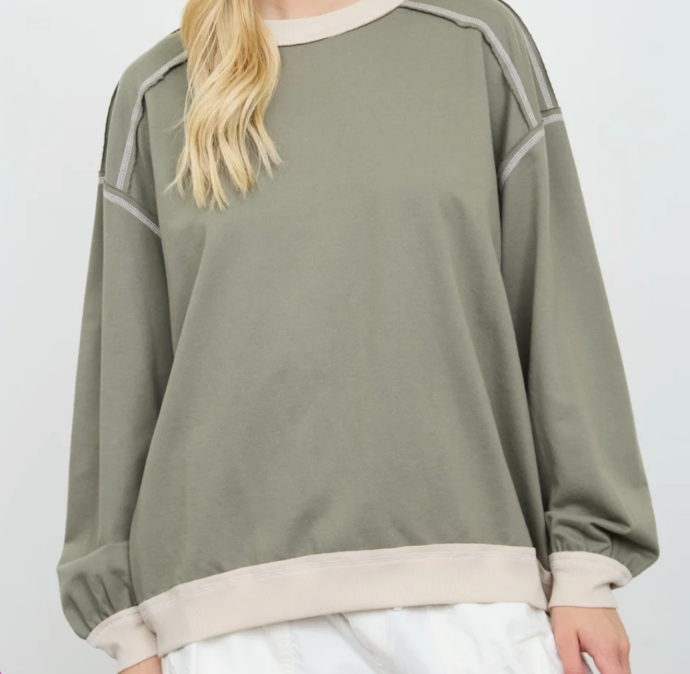 Olive Pullover