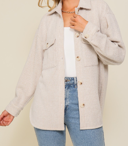 Waffle Shacket